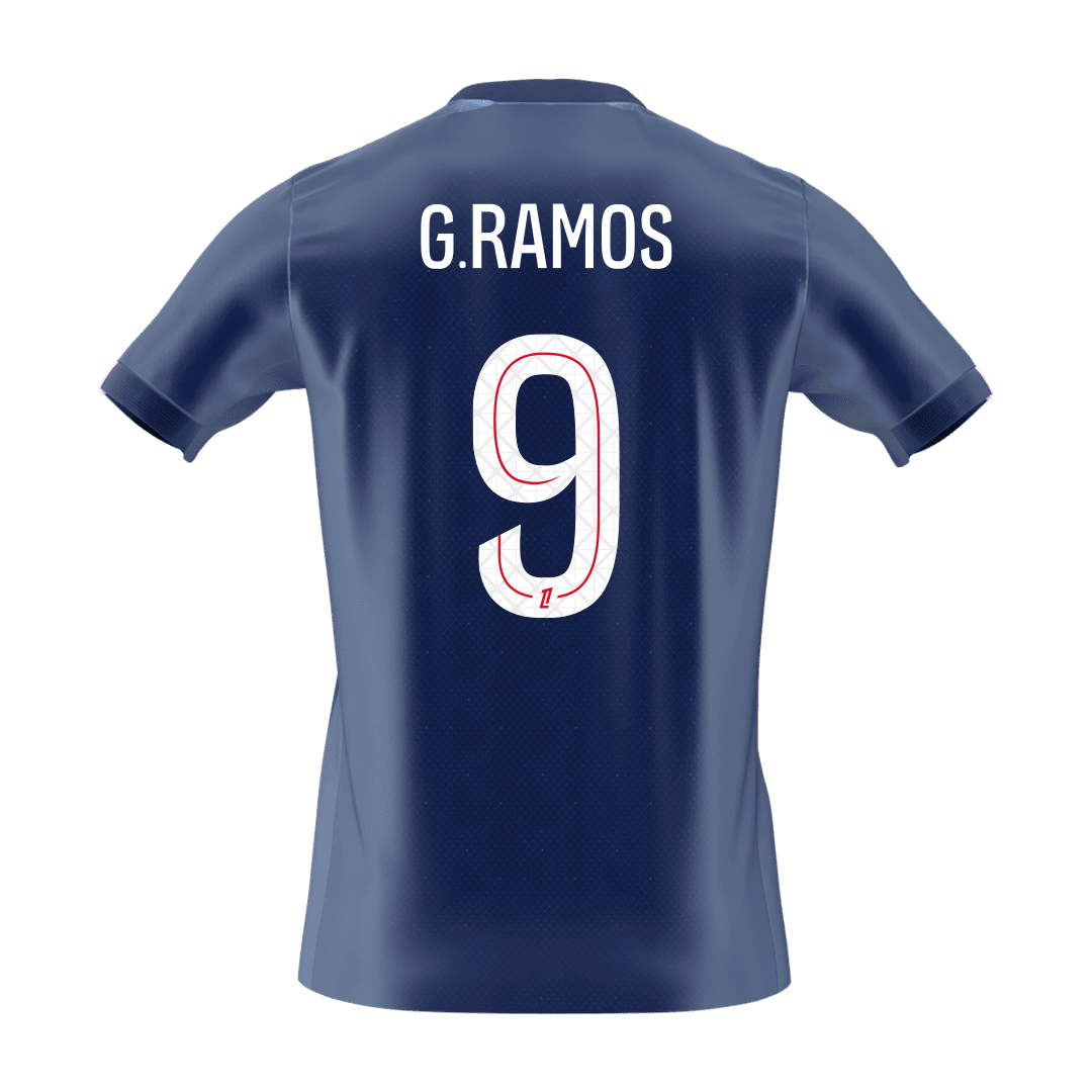 Męska Koszulka Domowa PSG G.RAMOS #9 2025/26 [PREMIUM]