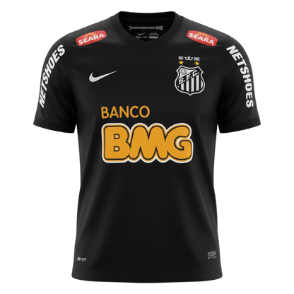 Męska Koszulka Retro Wyjazdowa Santos FC 2011/12