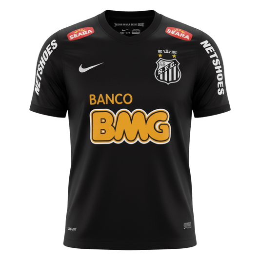 Męska Koszulka Retro Wyjazdowa Santos FC 2011/12