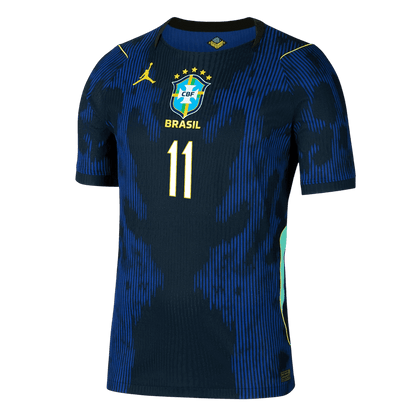 Męska koszulka Brazylii wyjazdowa RAPHINHA #11 wersja zawodnicza - Mundial 2026