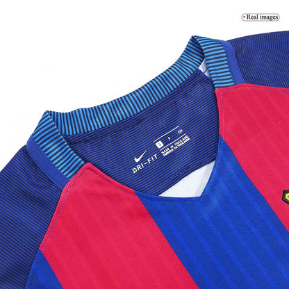 Męska koszulka Barcelony domowa Retro 2016/17 MESSI #10