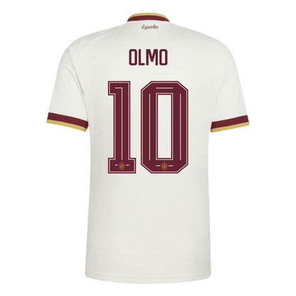 Męska koszulka Hiszpanii wyjazdowa OLMO #10 - Mundial 2026