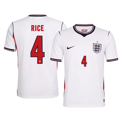 Męska koszulka Anglii domowa RICE #4 – Mundial 2026