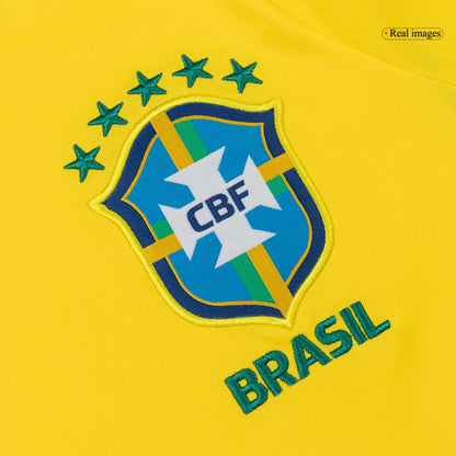 Męska koszulka Brazylii domowa MARQUINHOS #4 - Mundial 2026
