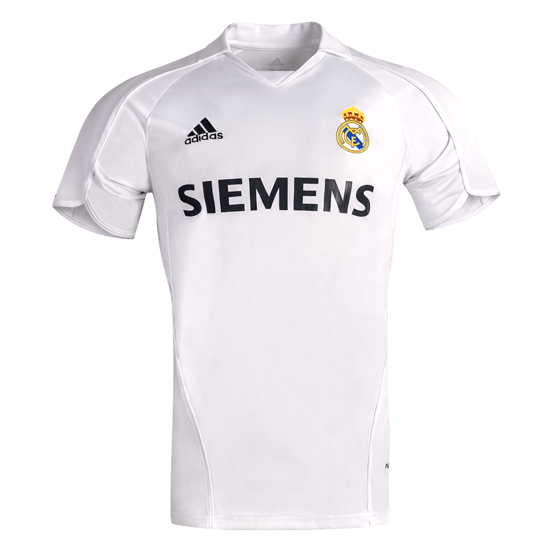 Męska Koszulka Retro Domowa Real Madrid 2005/06