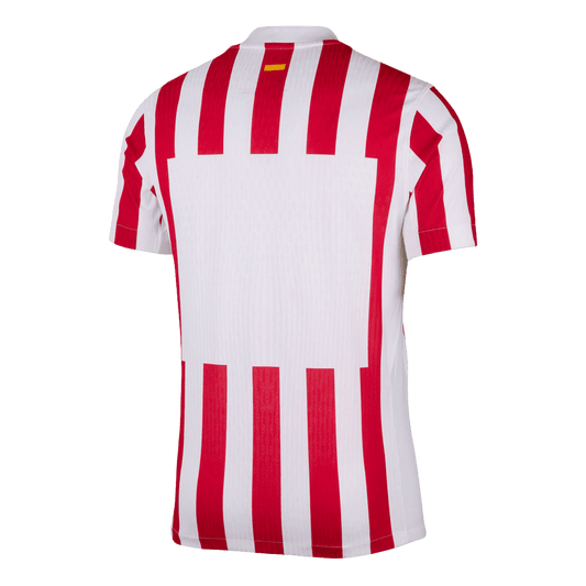 Męska Koszulka Domowa Atletico Madrid Wersja Piłkarska 2025/26 - Slim Fit - Topowe Koszulki Pilkarskie Sklep Internetowy