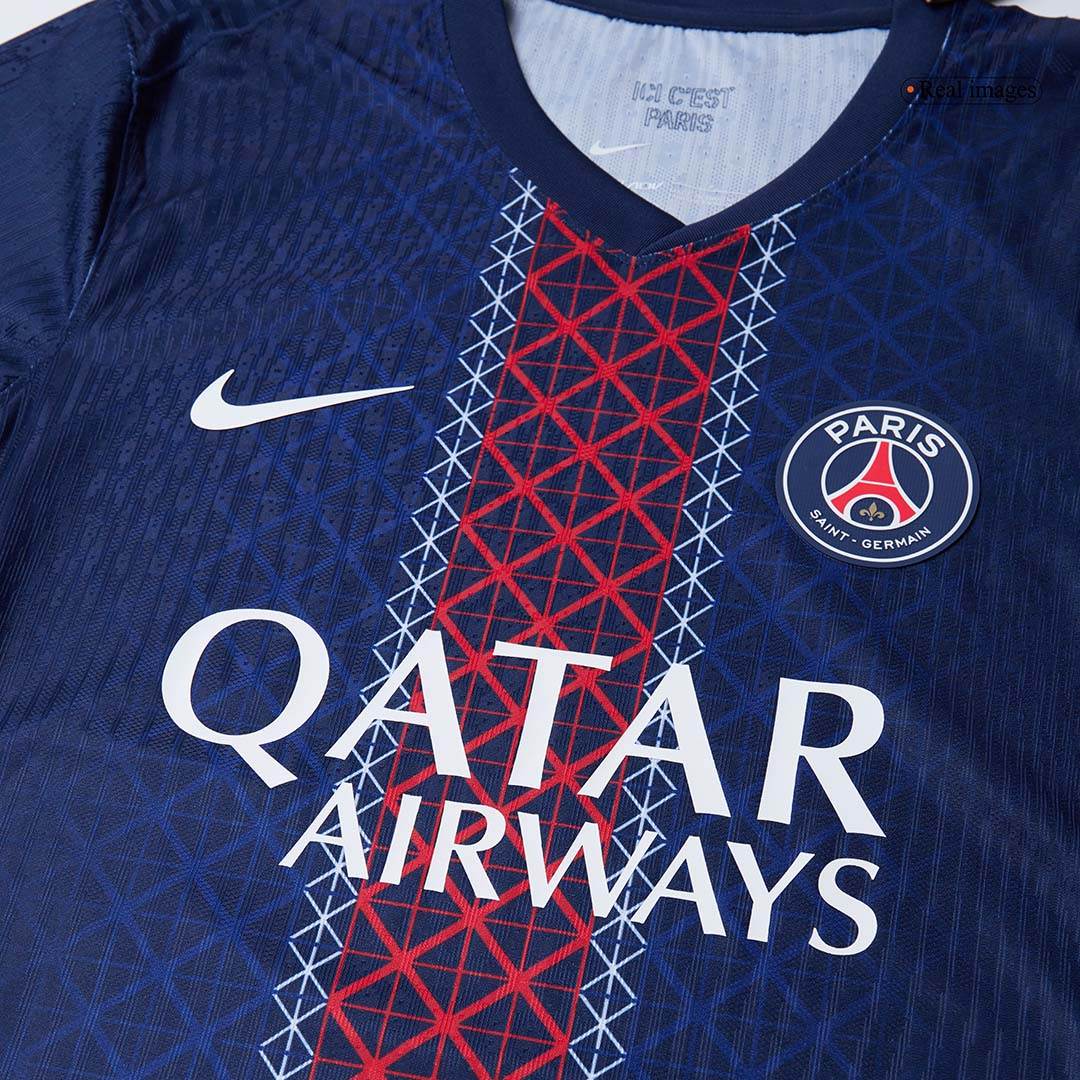 Męska Koszulka Domowa PSG MARQUINHOS #5 Wersja Piłkarska 2025/26 - Slim Fit - Topowe Koszulki Pilkarskie Sklep Internetowy