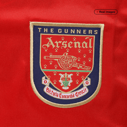 Męska Koszulka Retro Domowa Arsenal 1998/99 - Topowe Koszulki Pilkarskie Sklep Internetowy