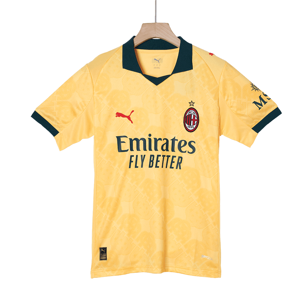 Męska Koszulka Trzecia Wyjazdowa AC Milan FOFANA #19 2025/26 - Topowe Koszulki Pilkarskie Sklep Internetowy