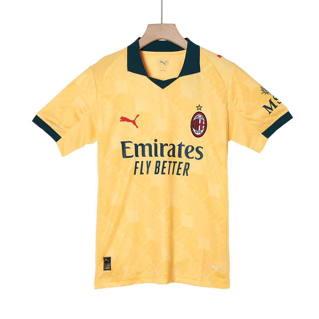 Męska Koszulka Trzecia Wyjazdowa AC Milan 2025/26