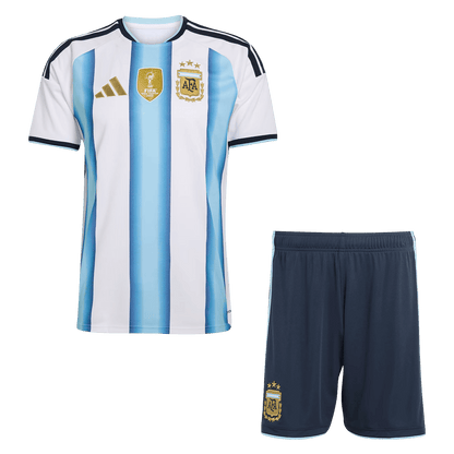 Męski Zestaw Domowa Argentina (Koszulka+Spodenki) World Cup 2026