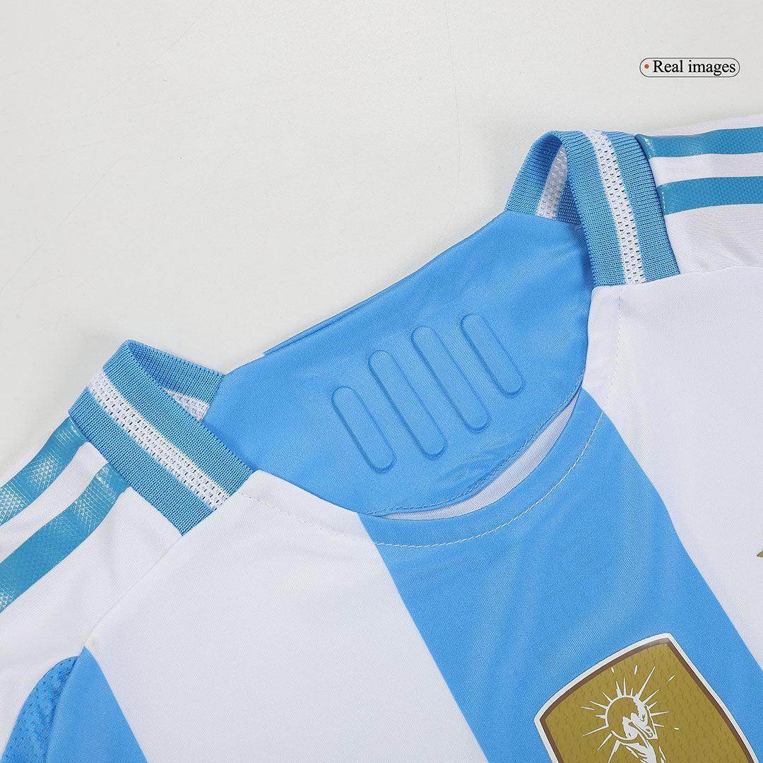 Męska Koszulka Domowa Argentyna L.MARTÍNEZ #22 Wersja Piłkarska 2024 - Slim Fit - Topowe Koszulki Pilkarskie Sklep Internetowy