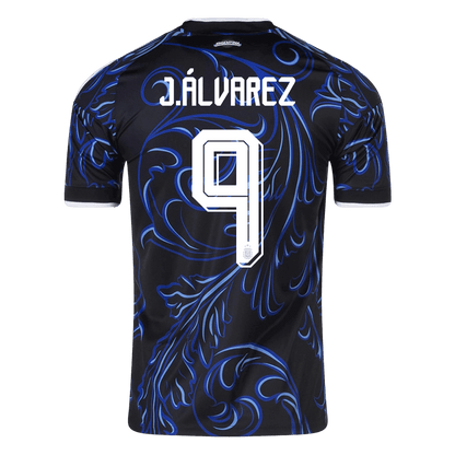 Męska koszulka Argentyny wyjazdowa J. ÁLVAREZ #9 - Mundial 2026