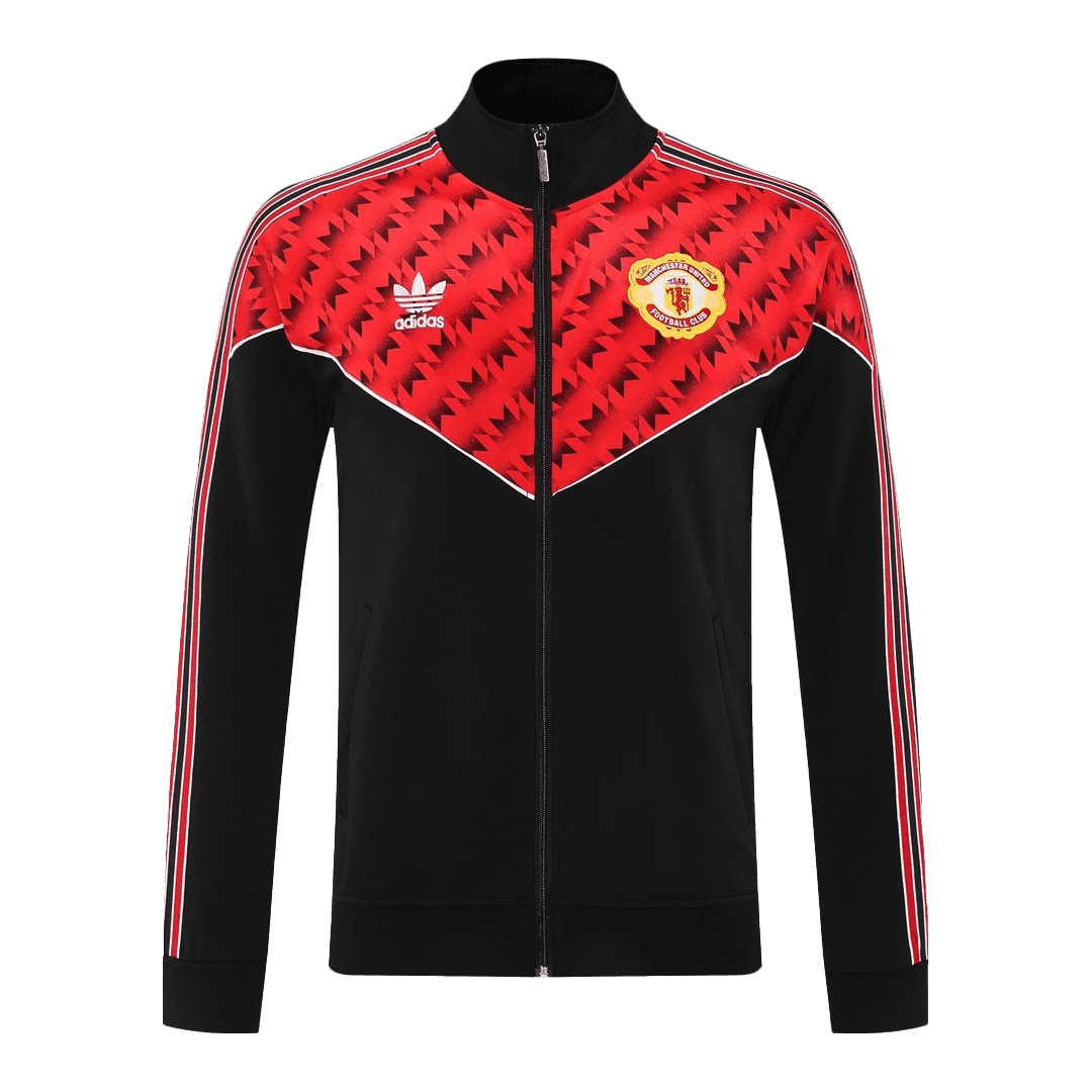 Męski Zestaw Treningowy Manchester United 2025/26 (Kurtka+Spodnie) - Topowe Koszulki Pilkarskie Sklep Internetowy