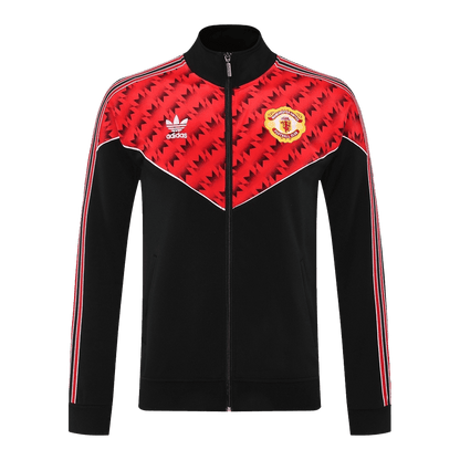 Męski Zestaw Treningowy Manchester United 2025/26 (Kurtka+Spodnie) - Topowe Koszulki Pilkarskie Sklep Internetowy