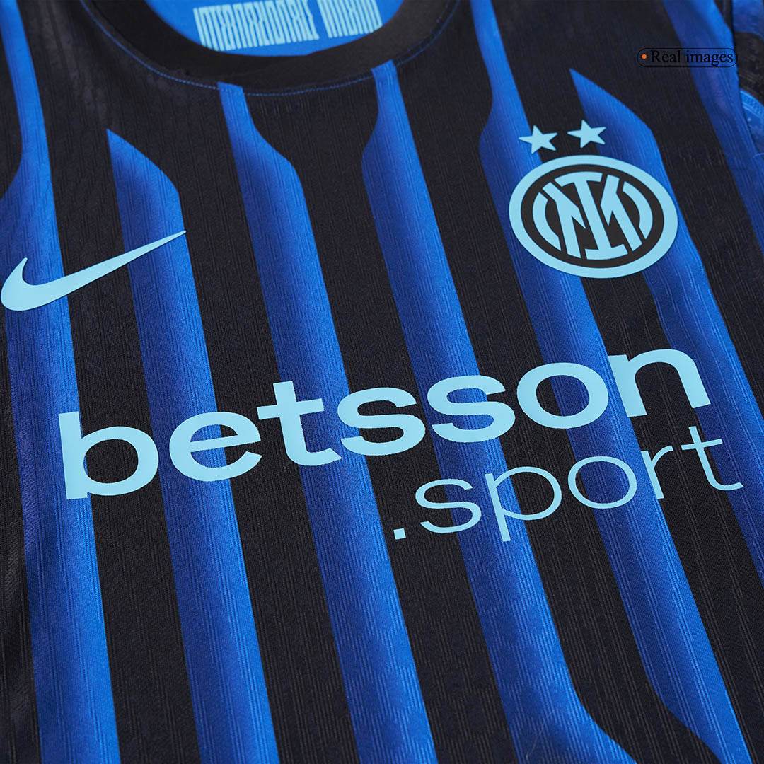Męska Koszulka Domowa Inter Milan PAVARD #28 Wersja Piłkarska 2025/26 - Slim Fit - Topowe Koszulki Pilkarskie Sklep Internetowy