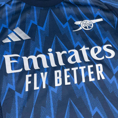 Męska Koszulka Wyjazdowa Arsenal Wersja Piłkarska 2025/26 - Slim Fit - Topowe Koszulki Pilkarskie Sklep Internetowy