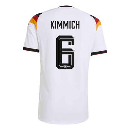 Męska Koszulka Domowa Niemcy KIMMICH #6 Wersja Piłkarska World Cup 2026 - Slim Fit