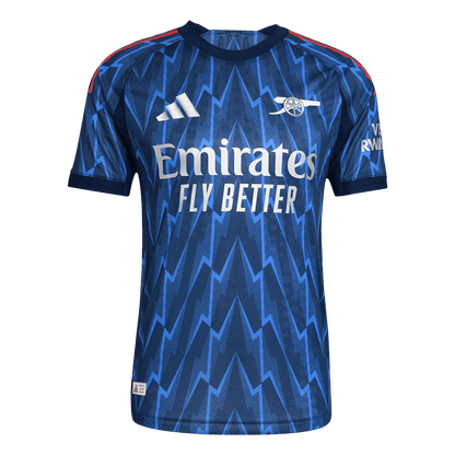 Męska Koszulka Wyjazdowa Arsenal ØDEGAARD #8 Wersja Piłkarska 2025/26 - Slim Fit