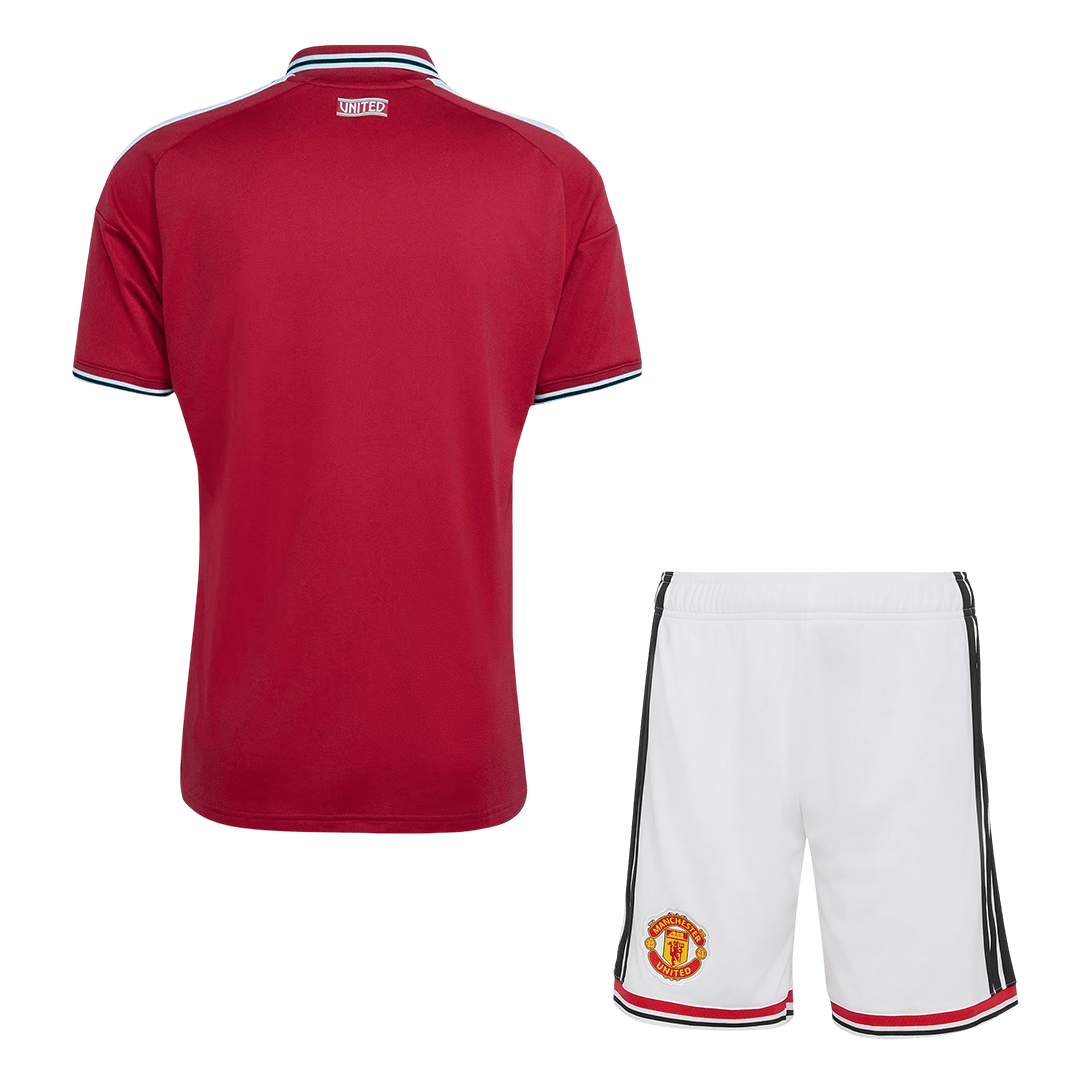 Męski Zestaw domowa Manchesteru United (Koszulka+Spodenki) 2026/27