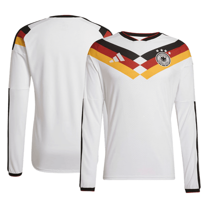 Męska Koszulka Domowa Germany 2026 z Długim Rękawem - World Cup
