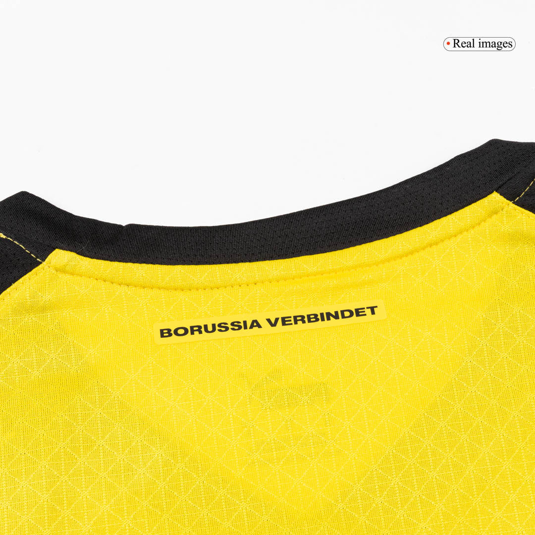 Męska Koszulka Domowa Borussia Dortmund Wersja Piłkarska 2025/26 - Slim Fit