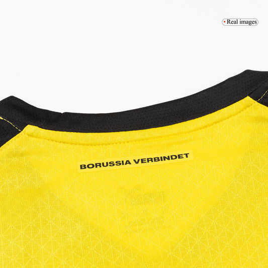 Męska Koszulka Domowa Borussia Dortmund Wersja Piłkarska 2025/26 - Slim Fit