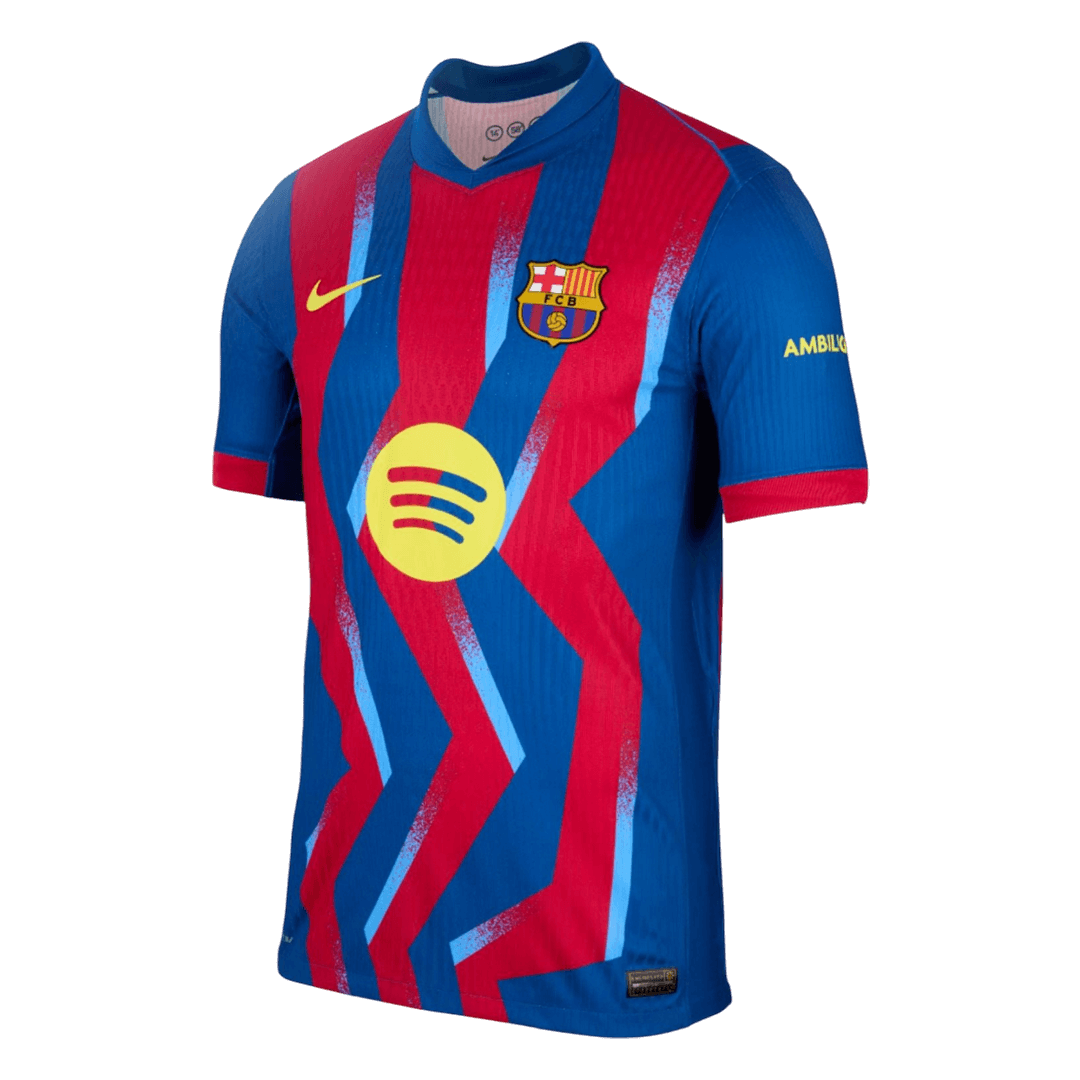 Męska Koszulka Czwarta Wyjazdowa Barcelona Wersja Piłkarska 2025/26 - Slim Fit
