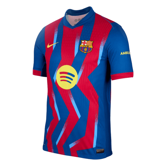 Męska Koszulka Czwarta Wyjazdowa Barcelona Wersja Piłkarska 2025/26 - Slim Fit