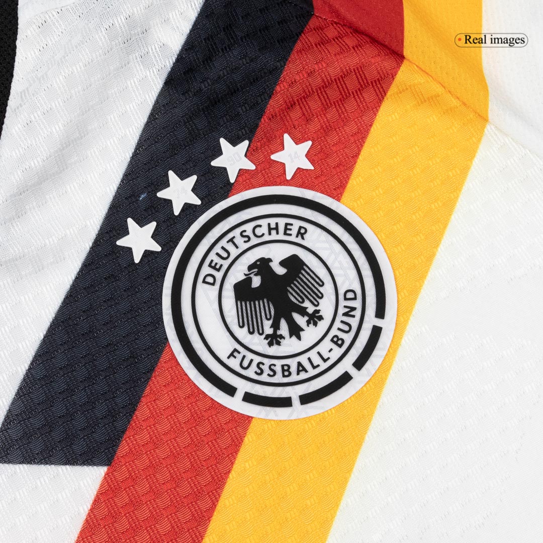 Męska Koszulka Domowa Niemcy KIMMICH #6 Wersja Piłkarska World Cup 2026 - Slim Fit