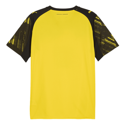 Męska Koszulka Domowa Borussia Dortmund Wersja Piłkarska 2025/26 - Slim Fit