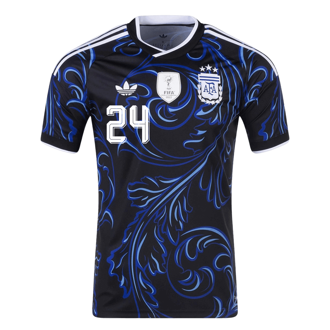 Męska koszulka Argentyny wyjazdowa E. FERNÁNDEZ #24 - Mundial 2026