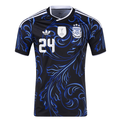 Męska koszulka Argentyny wyjazdowa E. FERNÁNDEZ #24 - Mundial 2026