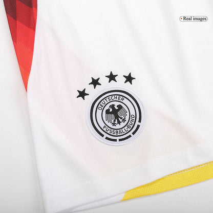 Męskie domowe spodenki piłkarskie Niemcy Euro 2024 - Topowe Koszulki Pilkarskie Sklep Internetowy