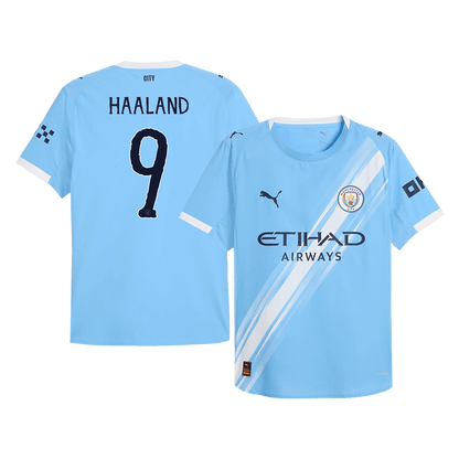 Męska Koszulka Domowa Manchester City HAALAND #9 Wersja Piłkarska 2025/26 - Club World Cup - Slim Fit - Topowe Koszulki Pilkarskie Sklep Internetowy