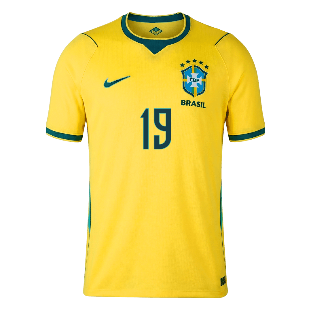 Męska koszulka Brazylii domowa ENDRICK #19 - Mundial 2026