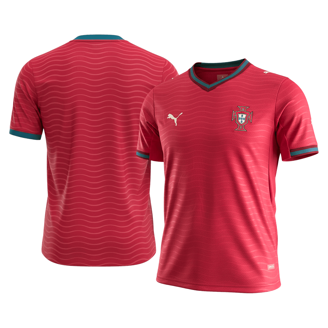 Męski Zestaw Domowa Portugal (Koszulka+Spodenki) World Cup 2026
