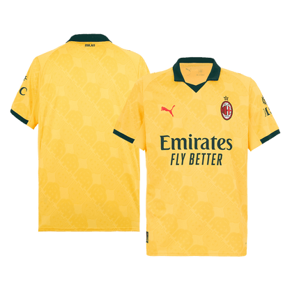 Męska Koszulka Trzecia Wyjazdowa AC Milan 2025/26