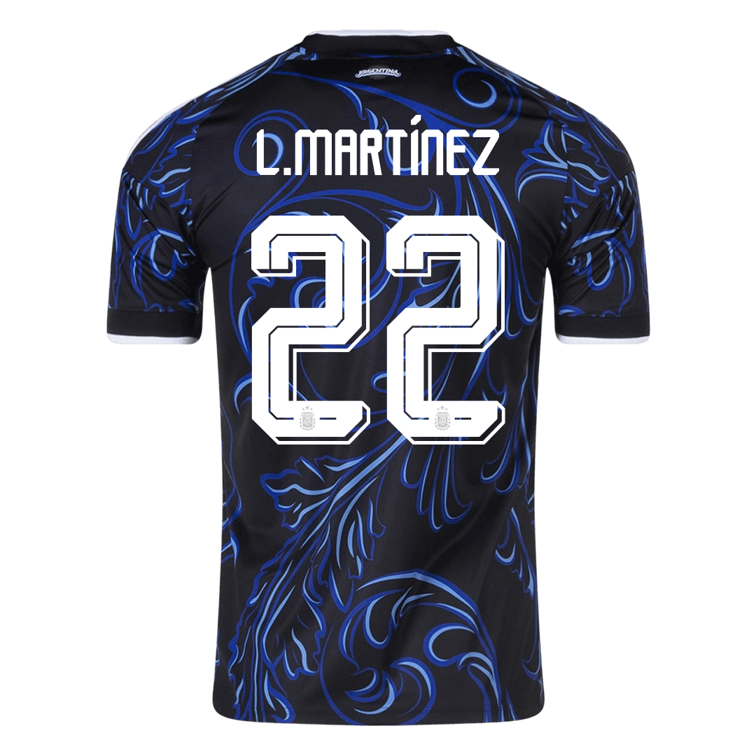 Męska koszulka Argentyny wyjazdowa L. MARTÍNEZ #22 - Mundial 2026