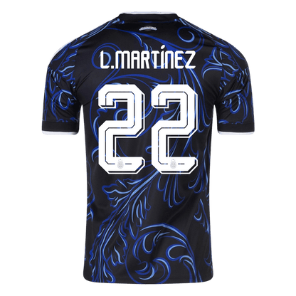 Męska koszulka Argentyny wyjazdowa L. MARTÍNEZ #22 - Mundial 2026