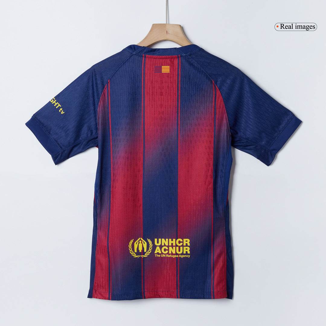 Męska Koszulka Domowa Barcelona KOUNDE #23 Wersja Piłkarska 2025/26 - Slim Fit - Topowe Koszulki Pilkarskie Sklep Internetowy