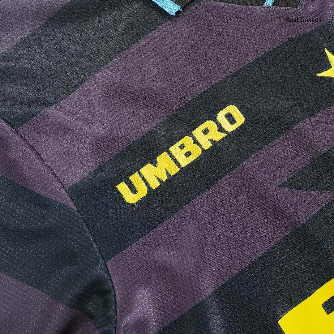 Męska wyjazdowa koszulka piłkarska Inter Mediolan Retro 1997/98 - Topowe Koszulki Pilkarskie Sklep Internetowy
