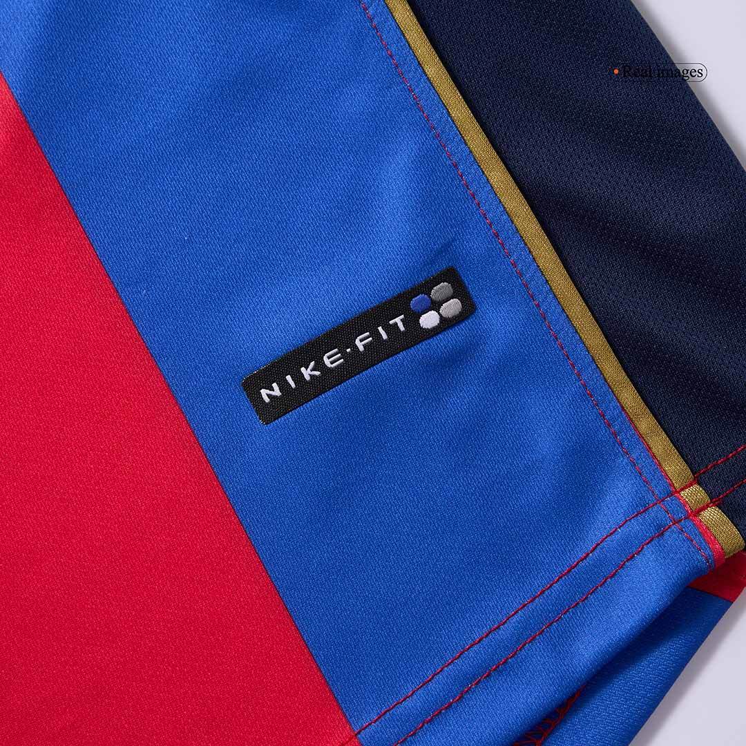 Koszulka Retro Domowa Barcelona RIVALDO #10 2001/02 - Topowe Koszulki Pilkarskie Sklep Internetowy