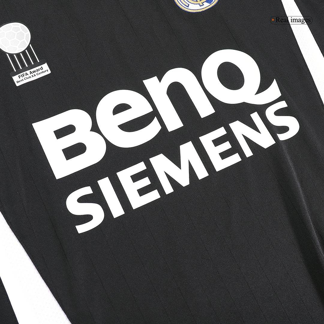 Męska Koszulka Retro Wyjazdowa Real Madrid 2006/07 z Długim Rękawem - Topowe Koszulki Pilkarskie Sklep Internetowy