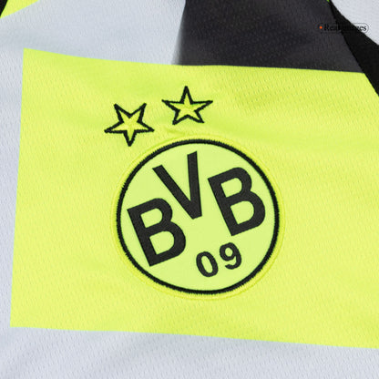 Męski Zestaw Wyjazdowa Borussia Dortmund (Koszulka+Spodenki) 2025/26