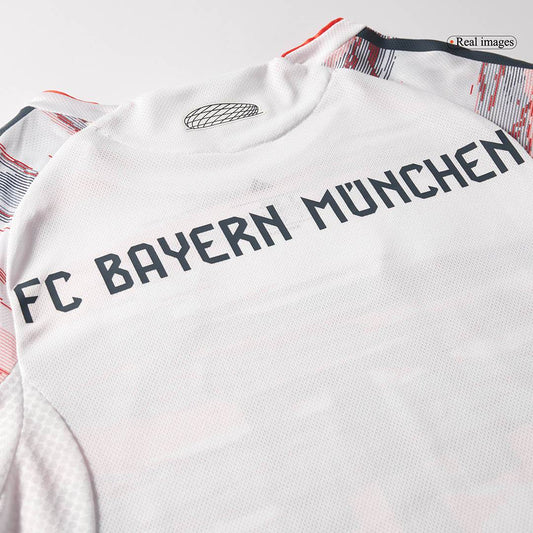 Męska Koszulka Wyjazdowa Bayern Monachium MÜLLER #25 Wersja Piłkarska 2025/26 - Slim Fit - Topowe Koszulki Pilkarskie Sklep Internetowy