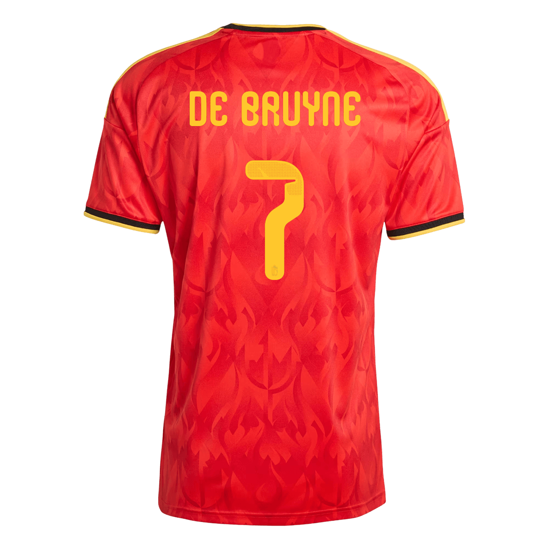 Męska koszulka Belgii domowa DE BRUYNE #7 – Mundial 2026