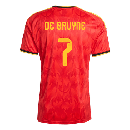Męska koszulka Belgii domowa DE BRUYNE #7 – Mundial 2026