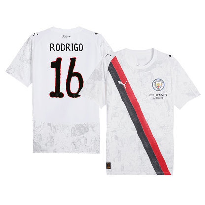 Męska Koszulka Manchester City KidSuper RODRIGO #16 2025/26 - Club World Cup - Topowe Koszulki Pilkarskie Sklep Internetowy