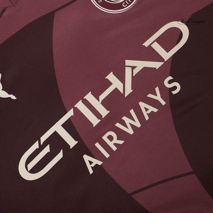 Trzecia wyjazdowa koszulka Manchester City 2024/25 - Topowe Koszulki Pilkarskie Sklep Internetowy